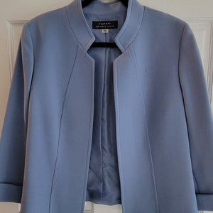 Tahari Size 14P Blue Blazer